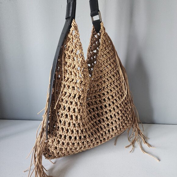 All Saints Large Crochet Bag "LIKE NEW" - Picture 13 of 16